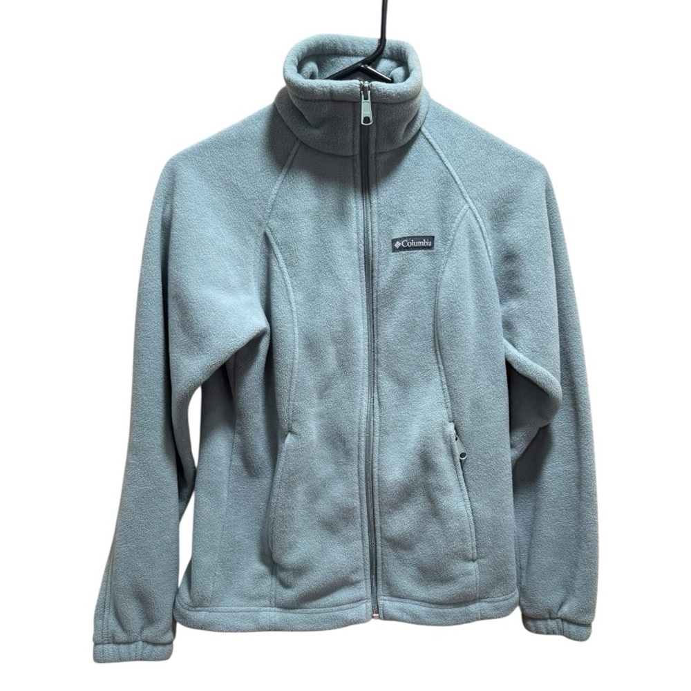 Columbia Women’s Full Zip Fleece Jacket – XS – Soft Sage Green